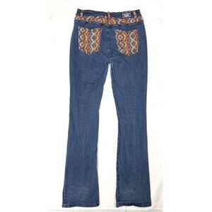 Womens Size 12 Ranch Dressn Boot Cut Jeans READ DISCRIPTION